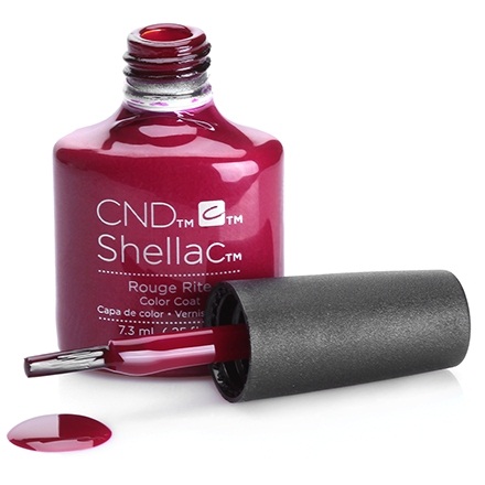 CND SHELLAC, ЦВЕТ - ROUGE RITE - 7,3 ML.