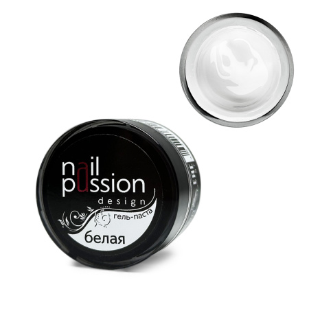 Гель-паста белая - Nail Passion - 5 г