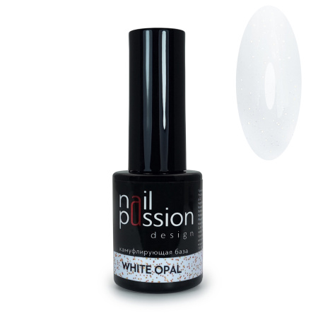 База камуфлирующая - White Opal - Nail Passion - 10 мл