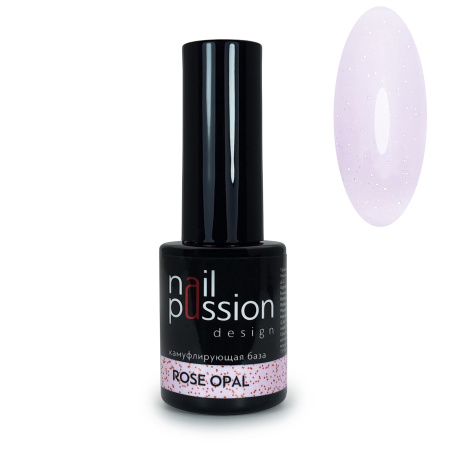База камуфлирующая - Rose Opal - Nail Passion - 10 мл