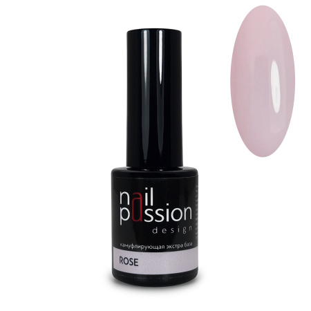 База камуфлирующая экстра - Rose - Nail Passion - 10 мл
