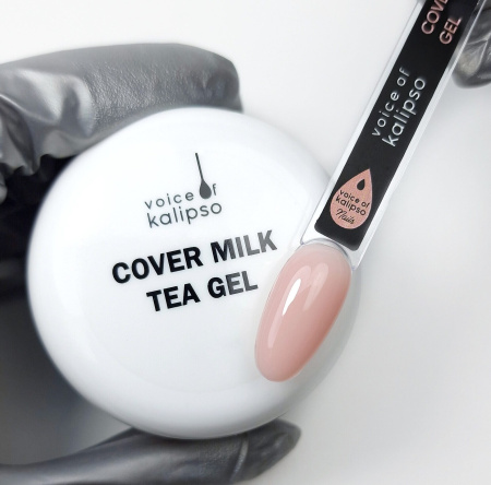 Гель для наращивания - Cover Milk Tea - Voice of Kalipso - 5 мл